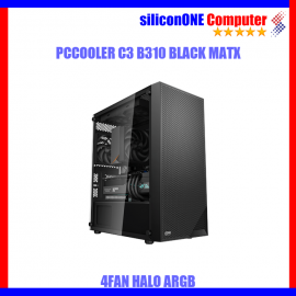 PCCOOLER C3-B310 BLACK 0FAN MATX 