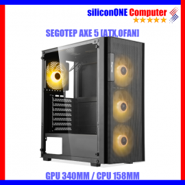 SEGOTEP AXE5-ATX Black (ATX Budget PC Case) 