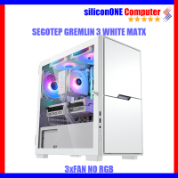 SEGOTEP GREMLIN 3 White 
(M-ATX Premium PC Case)
P..