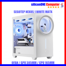 SEGOTEP NEXUS 1 White (M-ATX Premium Limited Edition PC Case) 