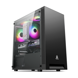 SEGOTEP PRIME D Black(M-ATX Budget PC Case) 