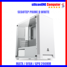 SEGOTEP PRIME D White(M-ATX Budget PC Case)  
