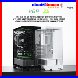 VBR Z5 [0FAN,ATX,BTF/PZ] USB-C AIO360 GPU400MM Black