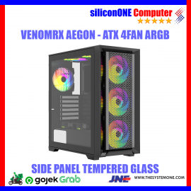 VenomRX AEGON [4FAN,ATX] Auto RGB BLACK