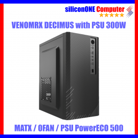 VenomRX DECIMUS + 300W [0FAN,MATX] 