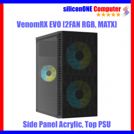VenomRX EVO [2FAN RGB, MATX] Acrylic 