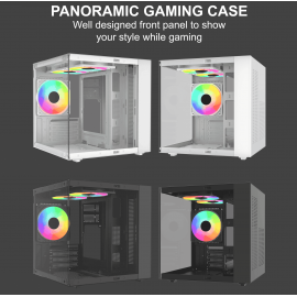 VenomRX FOX ESPORT Black [3FAN Auto RGB, MATX] 