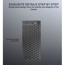 VenomRX Mephisto + 300W [FPUSB3,0FAN,MATX] 