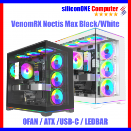 VenomRX NOCTIS MAX BTF TWIN LED BAR USB-C BLACK 