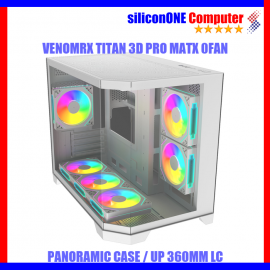 VenomRX TITAN 3D PRO WHITE Panoramic [MATX] 