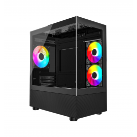 VenomRX ZERO SKY [3FAN Auto RGB, MATX] BLACK TG 