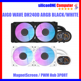 AIGO DH240D AIO LIQUID COOLER WHITE V1.2