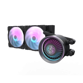 AIGO DN240 AIO LIQUID COOLER ARGB Black/White 