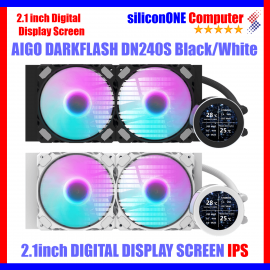 AIGO DN240S AIO 2.1" IPS LCD LIQUID COOLER Black 