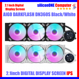 AIGO DN360S AIO 2.1" IPS LCD LIQUID COOLER Black 