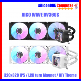 AIGO DV360S AIO LIQUID COOLER BLACK 