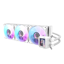 AIGO DV360S AIO LIQUID COOLER WHITE 