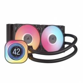 Corsair Titan 240 RX LCD Black/White - iCUE Link - LGA1851 support 