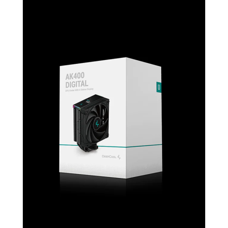 Deepcool AK400 DIGITAL BLACK/WHITE 12CM FAN 