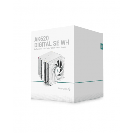 Deepcool AK620 DIGITAL SE WHITE [LGA1851/1700/1200/115X,AM5/AM4] 