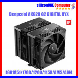 Deepcool AK620 G2 DIGITAL NYX DUAL TOWER [LGA1851/1700/1200/115X,AM5/AM4] 