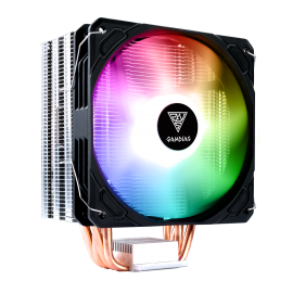 Gamdias BOREAS E1-410 BLACK/WHITE 4HeatPipe ARGB Fan 