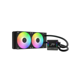 Gamdias CHIONE E4-240 White - Digital Temperature Display 