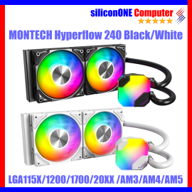 Montech Hyperflow 240 White ARGB 