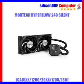 Montech Hyperflow 240 SILENT Black 