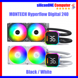 Montech Hyperflow Digital 240 Black 