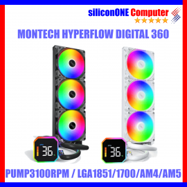 Montech Hyperflow Digital 360 Black 