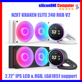 NZXT KRAKEN ELITE 240 RGB V2 BLACK/WHITE 