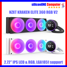 NZXT KRAKEN ELITE 360 RGB V2 BLACK/WHITE 