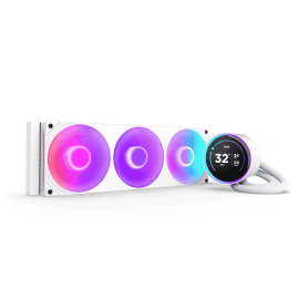 NZXT KRAKEN ELITE 420 RGB V2 - 2.72" IPS DISPLAY WHITE 