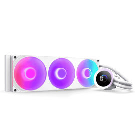 NZXT KRAKEN PLUS 360 RGB V2 - 1.54" DISPLAY WHITE 