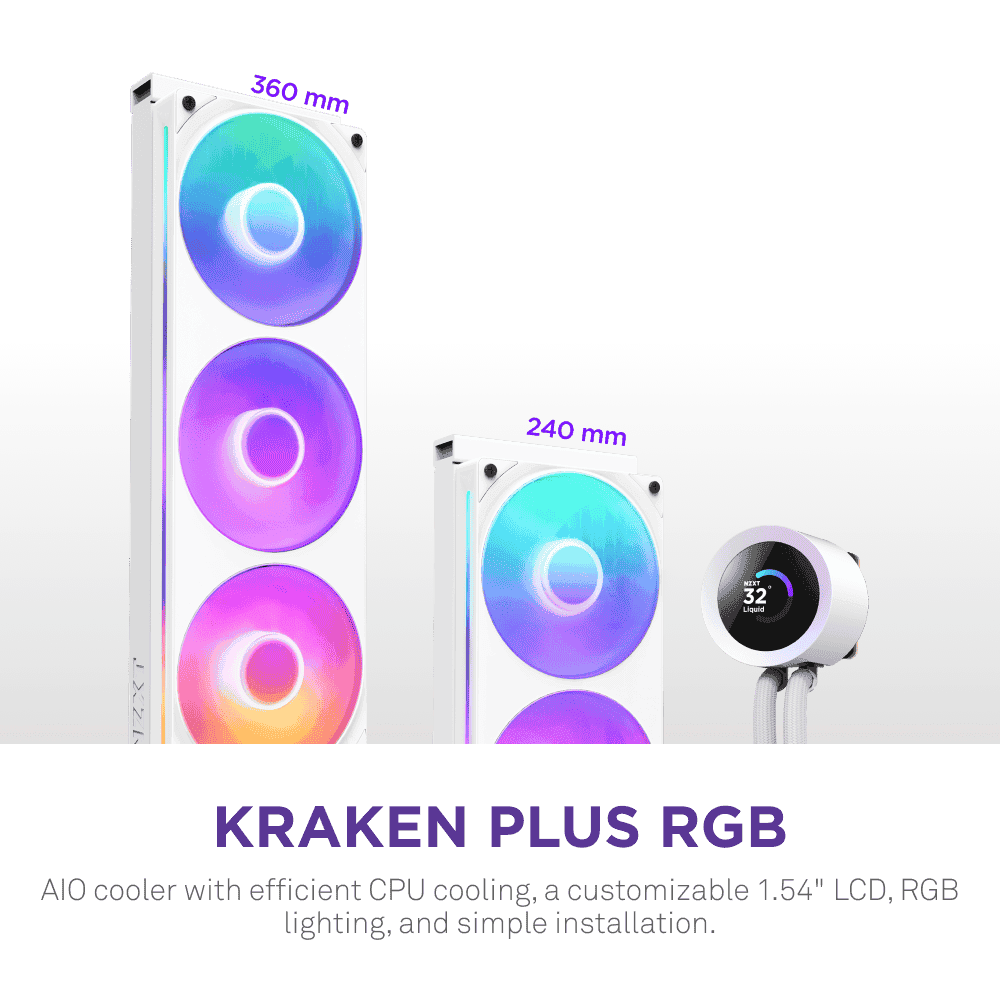 NZXT KRAKEN PLUS 360 RGB - 1.54