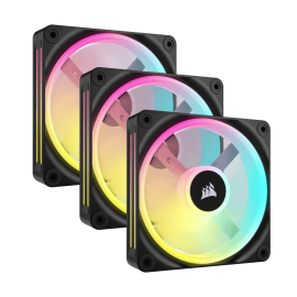 Corsair QX120 RGB iCUE-Link Triple Black/White 