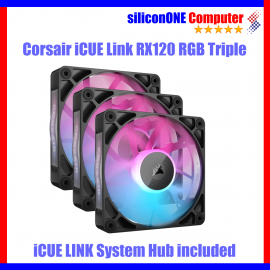 Corsair RX120 iCUE-Link Triple Black/White 