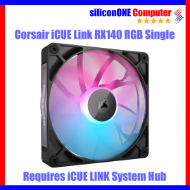 Corsair RX140 RGB Single Pack iCUE LINK 
