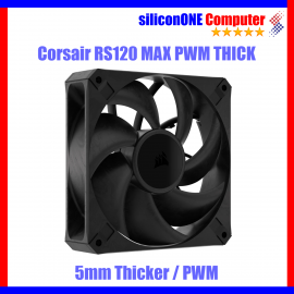 Corsair RS120 MAX PWM Single Pack 