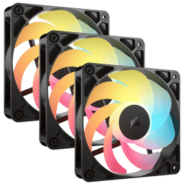 Corsair RS120-R ARGB Reverse Triple Pack BLACK/WHITE 