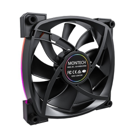 Montech AX140 PWM Black  [4PIN PWM + 3PIN ARGB]  