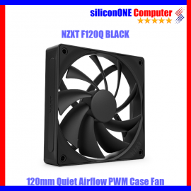 NZXT F120Q Quiet Airflow Non RGB 120mm Black RF-Q12SF-B2 