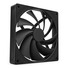 NZXT F140Q Quiet Airflow Non RGB 140mm Single Black RF-Q14SF-B2 