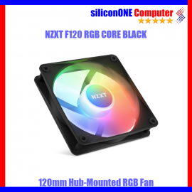 NZXT F120 RGB CORE RGB Black Fan RF-C12SF-B1 
