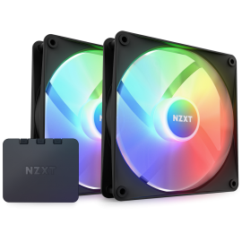 NZXT F140 RGB CORE Dual Pack BLACK Controller RF-C14DF-B1 