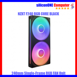 NZXT F240 RGB CORE Single Frame Black RF-U24HF-B1 