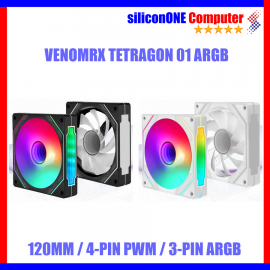 VenomRX Tetragon-01 ARGB [Forward/Reverse] Black/White 
