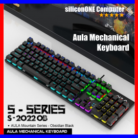 Aula Keyboard S2022 Gaming Black Mechanical Blue Switches 