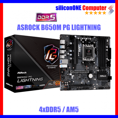 AM5 B650M PG LIGHTNING 新品未開封 ASRock B650M PG Lightning AM5 – Metagear – The No. 1 Custom
